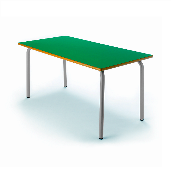 Mesa rect. 207 - 110x55 cm pata gris alt. 54
