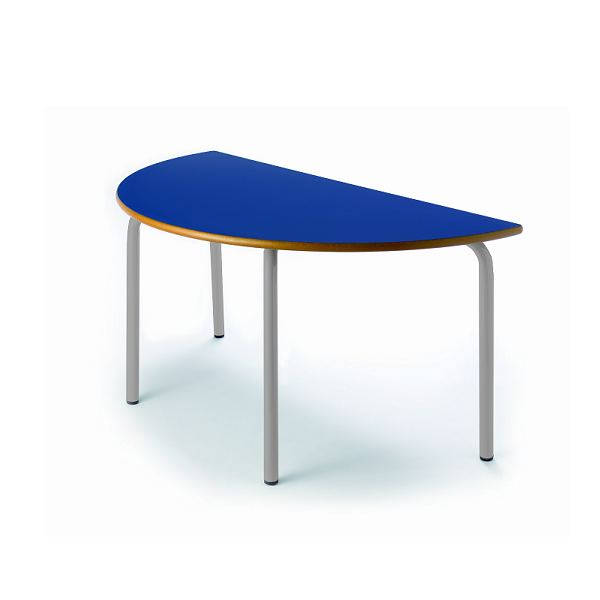 Mesa semicircular 208 - 110x55 cmpata gris alt.54