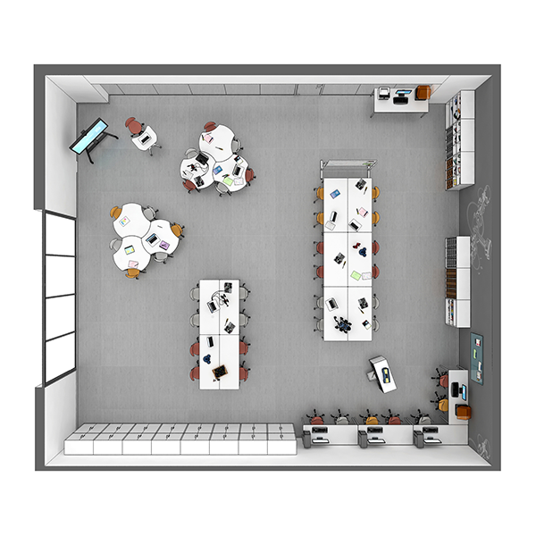 Mesa Rectangle 120x65 cm T1-T3