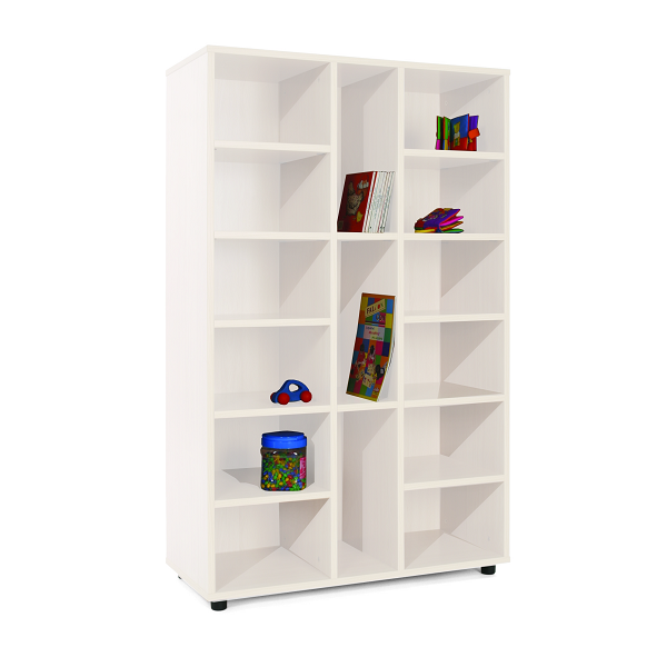 Mueble 15 casillas blanco