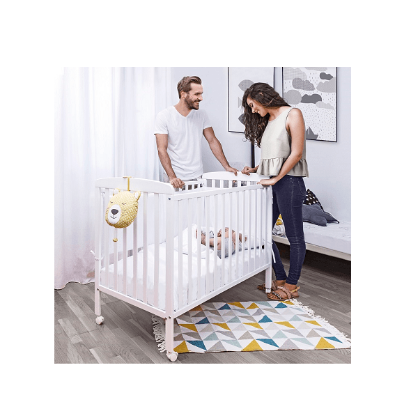 Cuna madera 120x60 cm Blanca