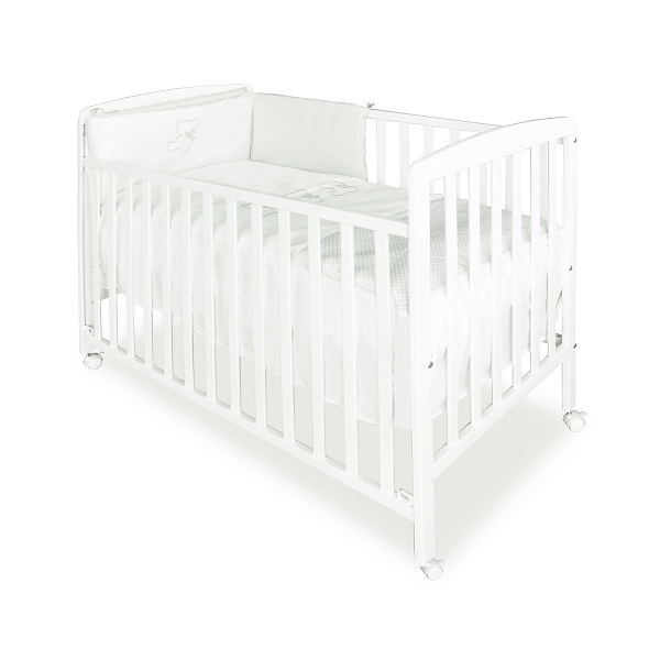Cuna madera 120x60 cm Blanca