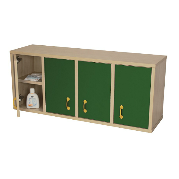 Mueble casillero 8 cas. puerta haya