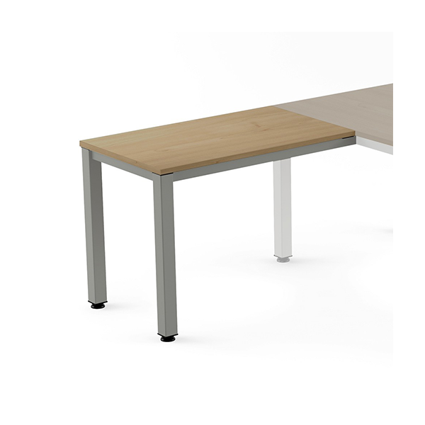 Ala mesa operativa est. Aluminio 100x60 cm