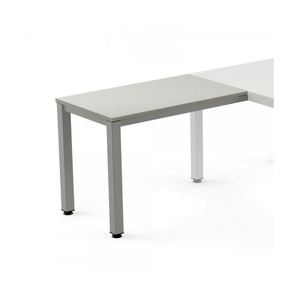 Ala mesa operativa est. Aluminio 100x60 cm