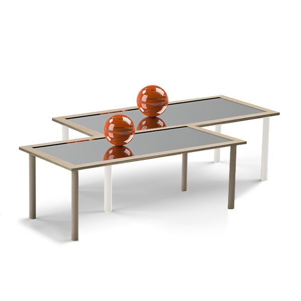 Mesa con espejo 120x60 cm T3
