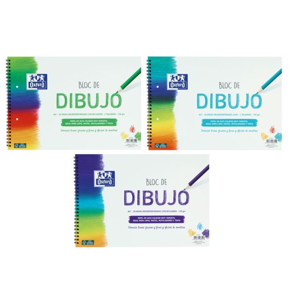 Bloc dibujo Oxford 20 h. 130 g