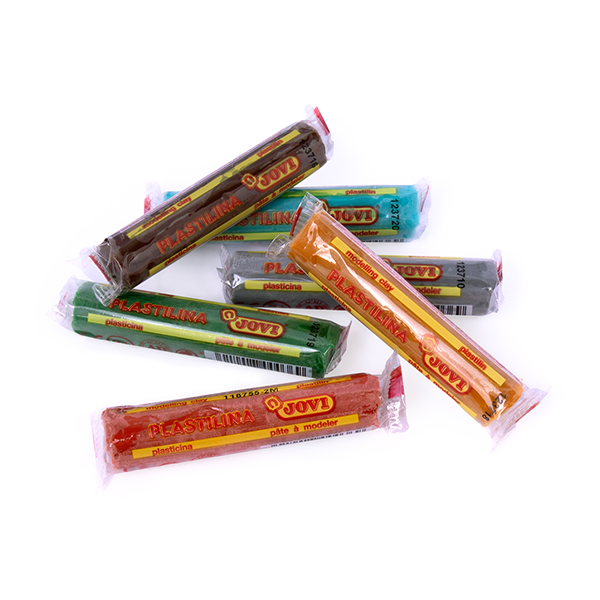 Plastilina Jovi nature 15 g Estuche 6 u.