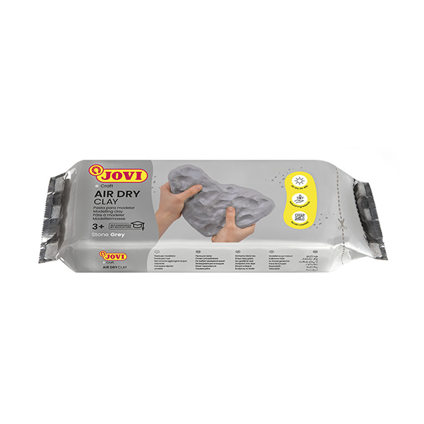 Pasta endurecible Jovi Gris 500 g