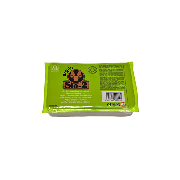 Arcilla blanca Sio-2 pastilla peq. 1,5 kg