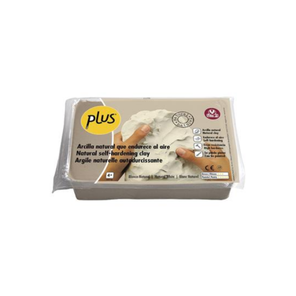 Pasta modelar Plus Blanca 1,5 Kg