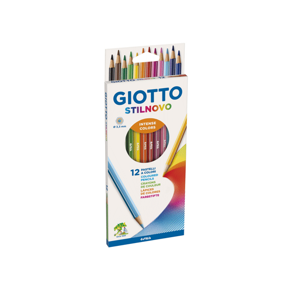 Lápiz color Giotto stilnovo. Estuche 12 u.
