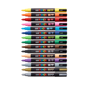 Pack 8 Rotuladores Posca PC-5M, Colores Surtidos – Shopavia