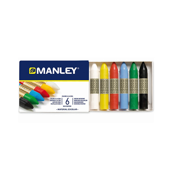 Manley Ceras 15 Unidades, Ceras de Colores Profesionales, Estuche de Ceras  Blandas de Trazo Suave, Pueden Mezclarse los Colores