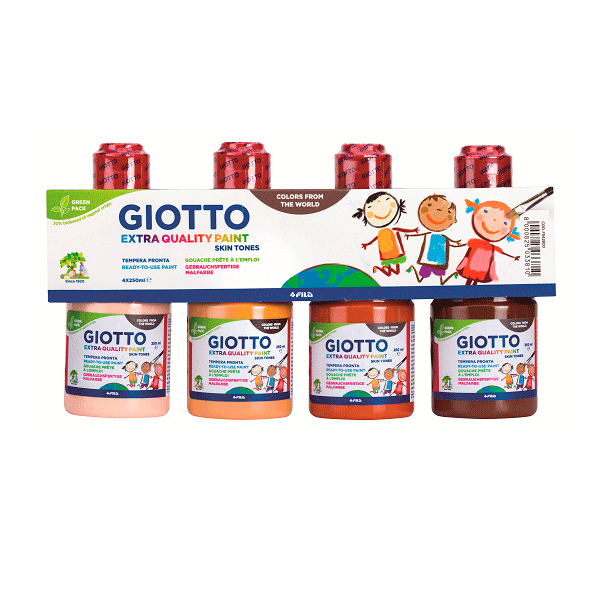 Témpera Giotto extraqQuality skin tones