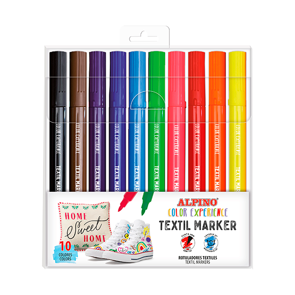 Rotulador Alpino color experience textil marker