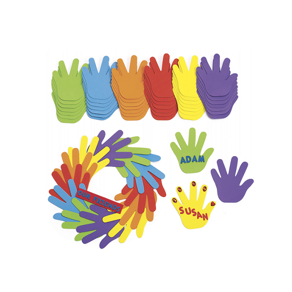 Manos Eva colores. Set 150