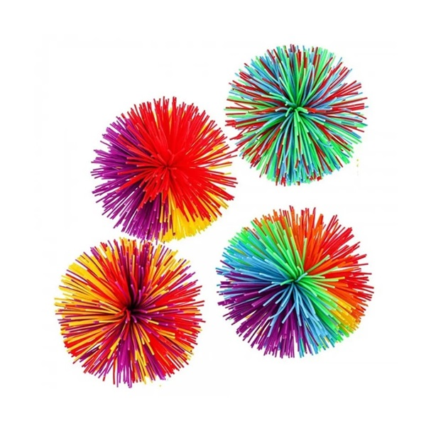 Pompon de silicona. Pack 4