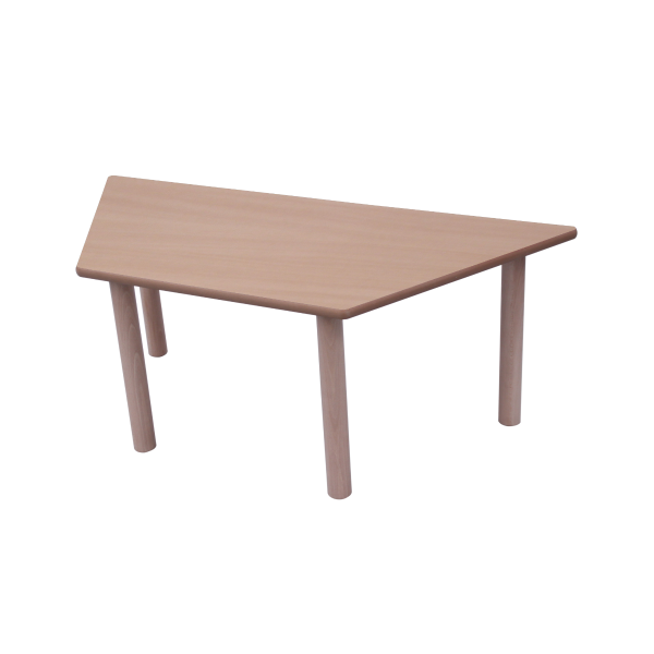 Mesa trapecio 120x60 cm