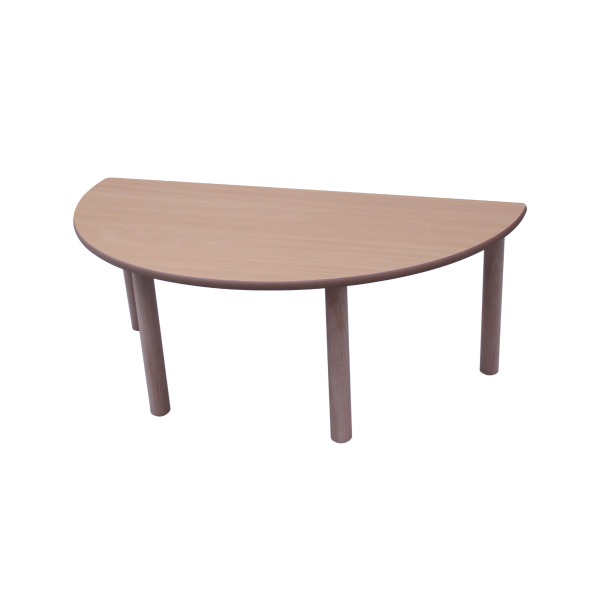 Mesa semiredonda