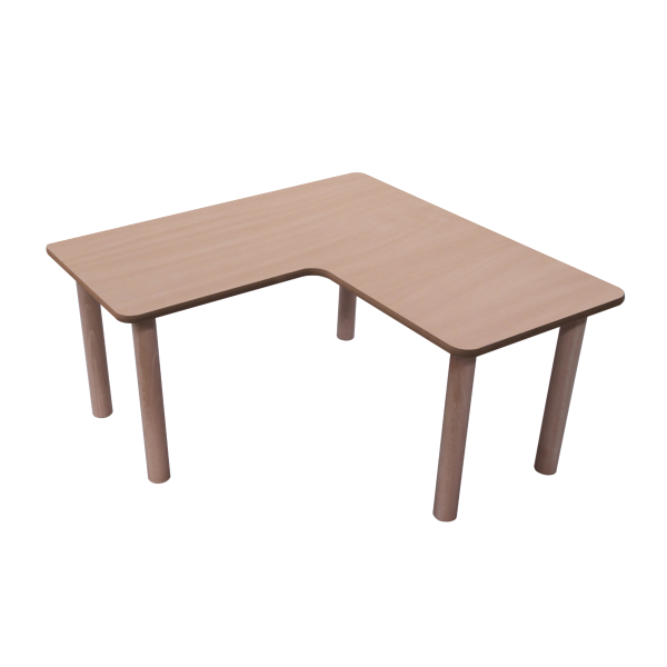 Mesa en L 90x90 cm
