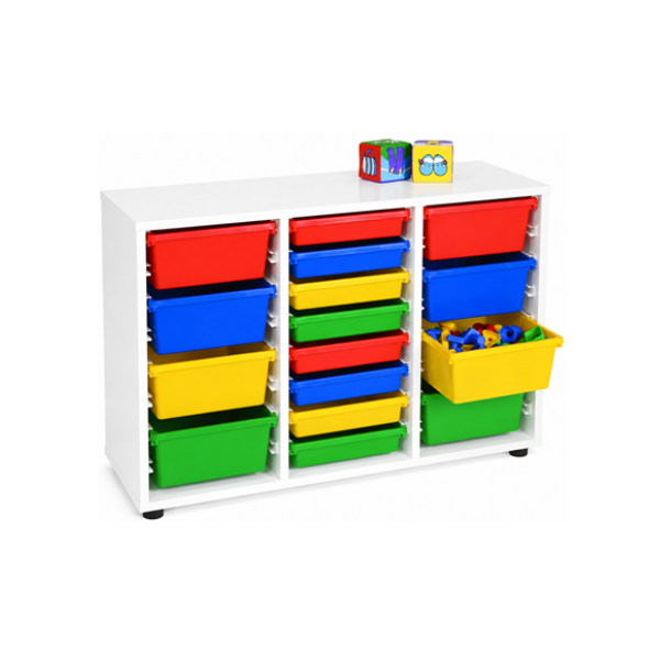 Mueble bajo cubetero 3 columnas