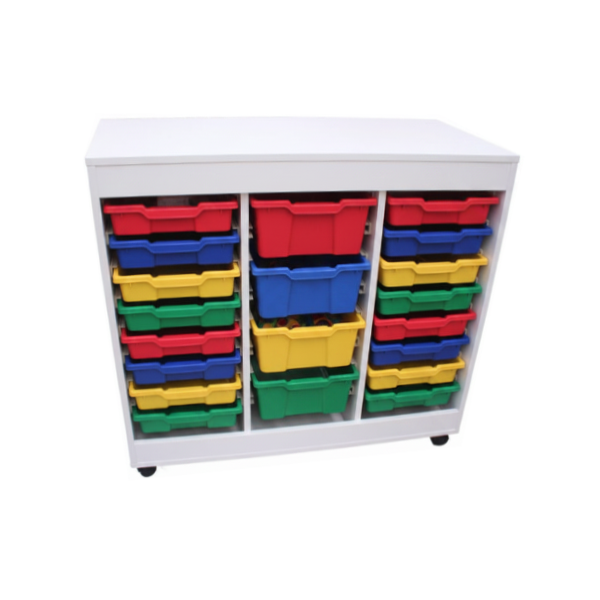 Cubetero de doble acceso 3 columnas