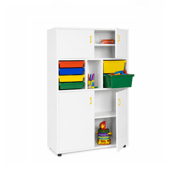 Mueble medio armario cubetero 4 puertas