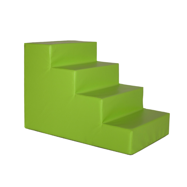 Escalera foam 4 peldaños 100x68x60 cm
