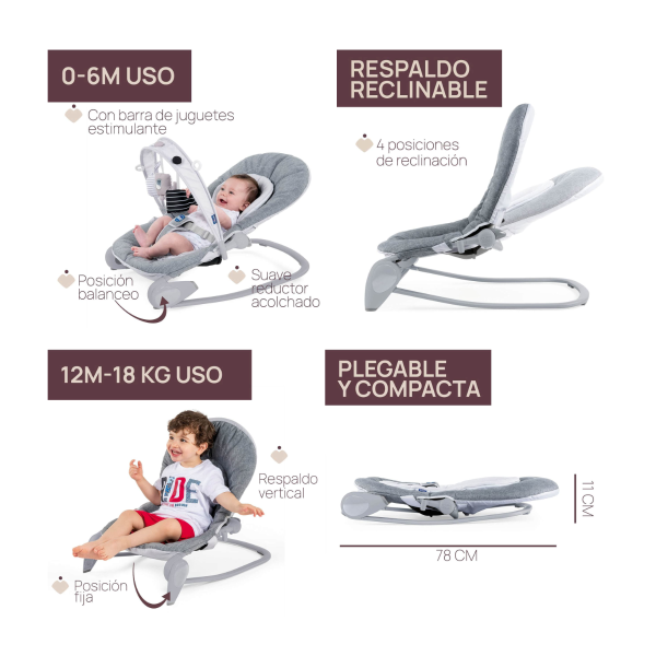 Hamaca Chicco Hoopla Titanium