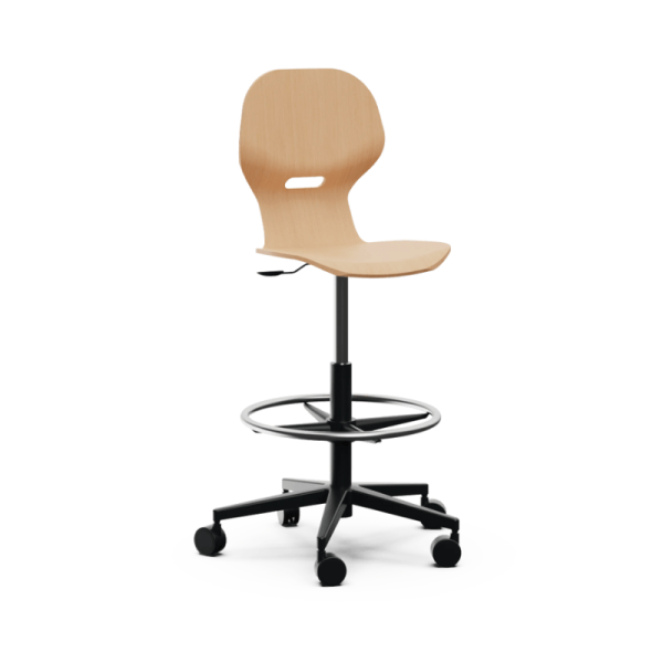 Taburete escolar Lia Wood Stool