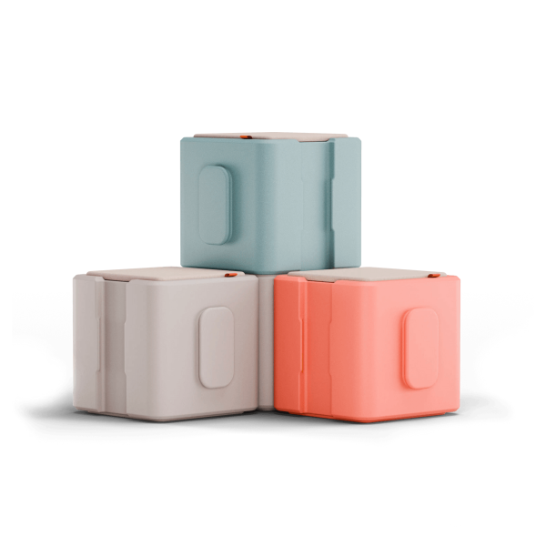 Asiento modular cubo Pie