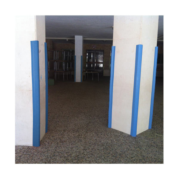 Cantonera PVC reforzada 6,5x6,5x200 cm