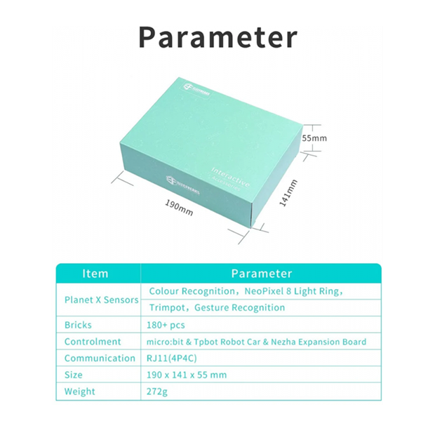 Pack accesorios codificación interactiva