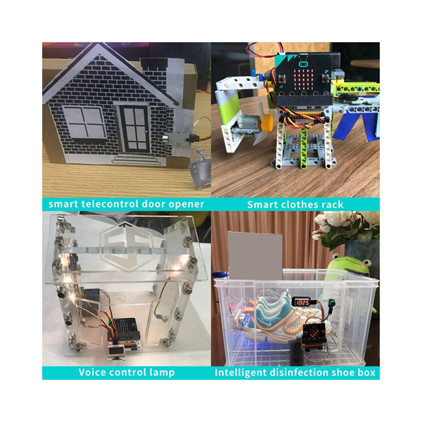 Kit casa inteligente domótica + tarjeta micro:bit