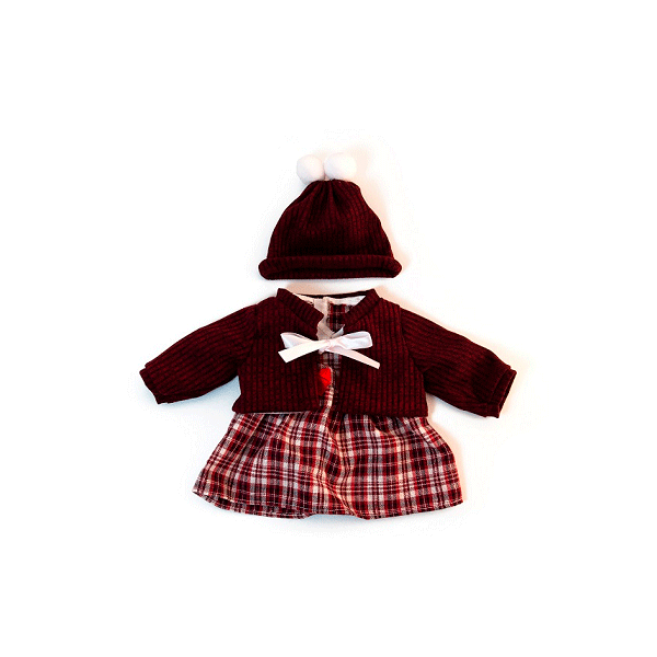 Conjunto frio vestido 38 cm