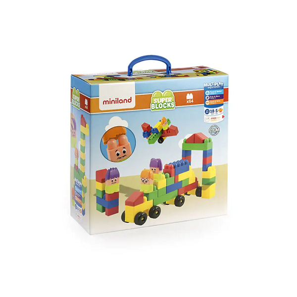 Super blocks 64 piezas