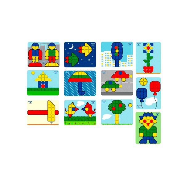 Láminas superpegs. Pack 12