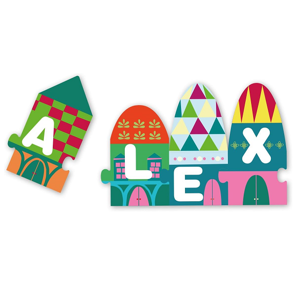 Puzzle casita ABC