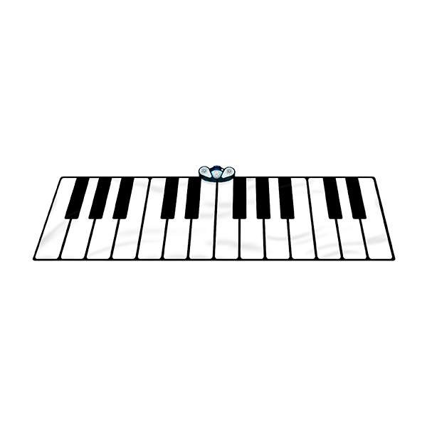 Play Mats piano súper gigante