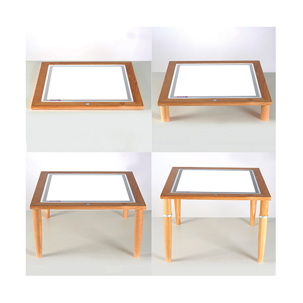 Mesa de luz madera 50x50 cm