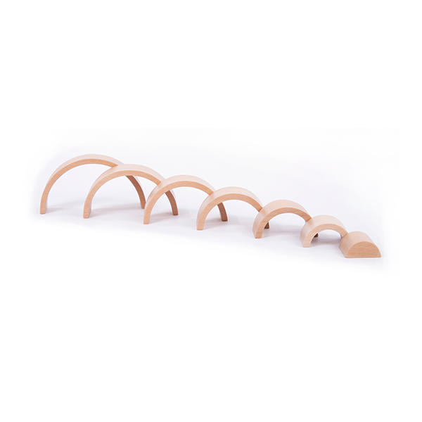 Set 7 arcos madera