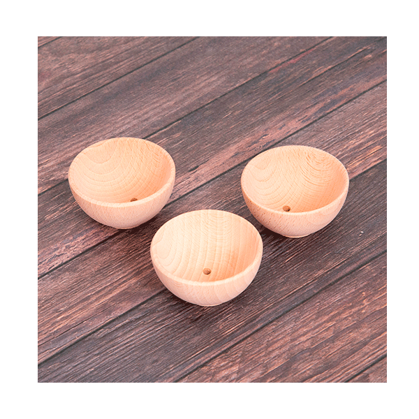 Bol heurístico madera Ø70 mm. Set de 3
