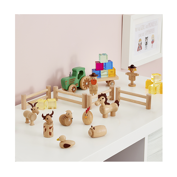 Set granja de madera