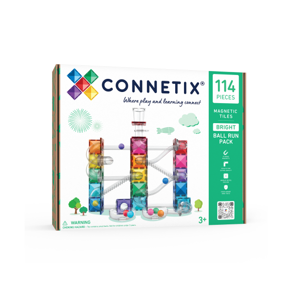 Connetix Ball Run Bright. Pack 114 u.