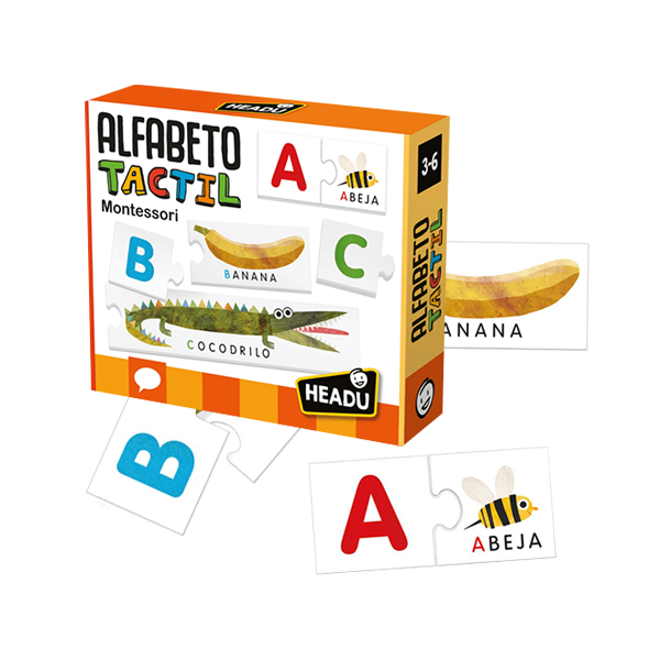 Alfabeto táctil Montessori