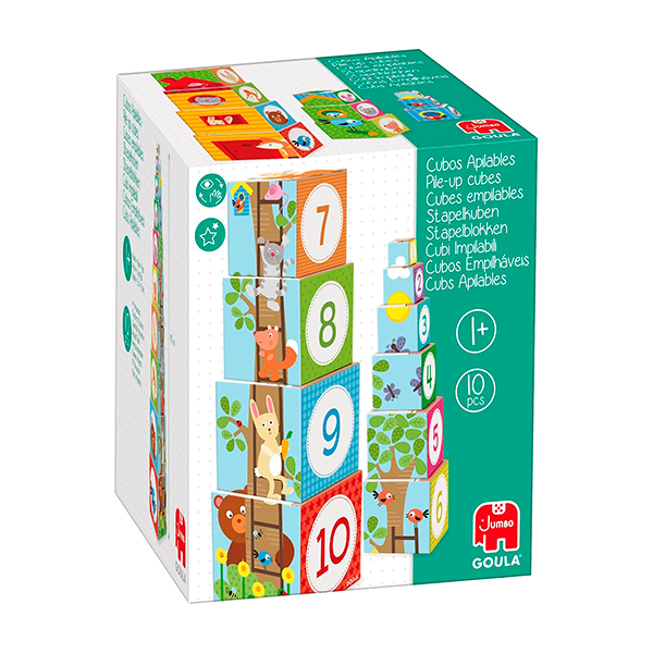 Cubos apilables Bosque