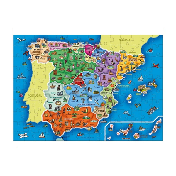 Puzzle provincias y autonomías España