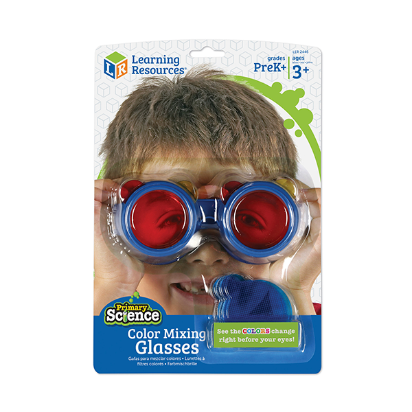 Primary science colour mixing glasses