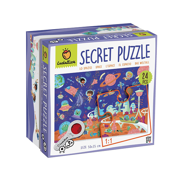 Secret puzle, el espacio